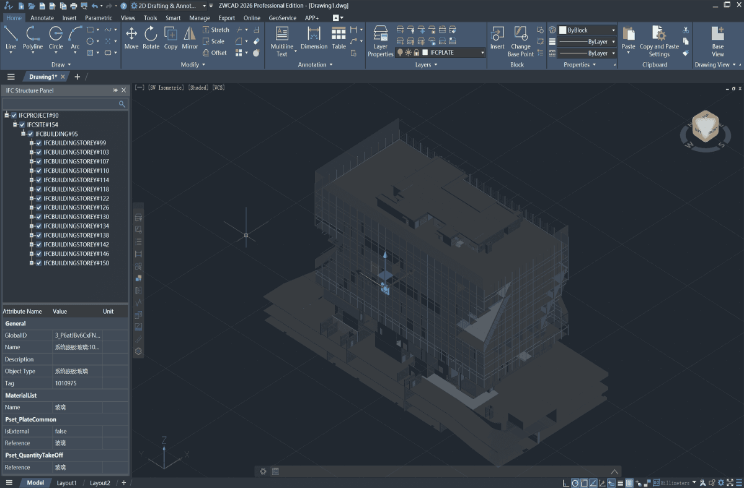 IFC Import Edit a Export